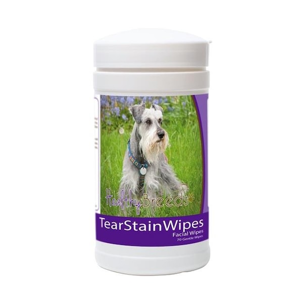 Healthy Breeds 840235152187 Miniature Schnauzer Tear Stain Wipes 840235152187 - main